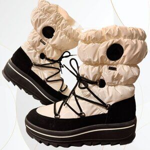 NWOT Pajar Taya High Winter Boots White/Black